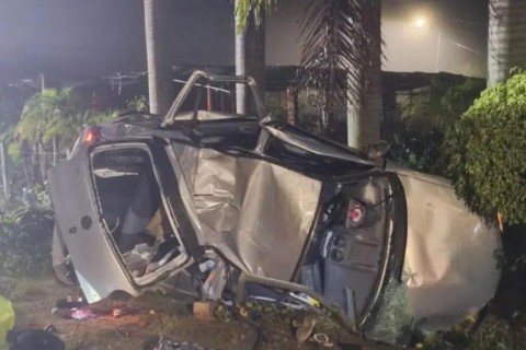 Três jovens morrem em grave acidente na SC 108 em Santa Catarina