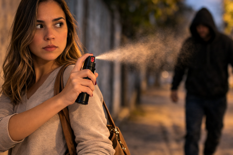 Câmara aprova venda de spray de pimenta para autodefesa das mulheres