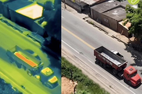 Tecnologia térmica ajuda a identificar caminhões com problemas nos freios nas rodovias