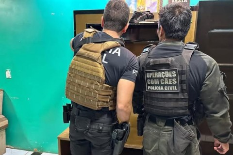 Operação da PCPR cumpre 58 mandados contra grupo investigado por tráfico e lavagem de dinheiro