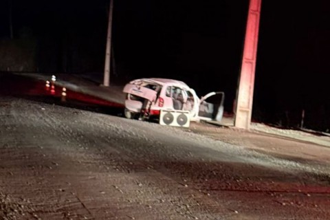 Jovem de 18 anos morre após capotar carro na SC-283