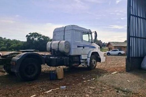 Caminhão furtado no Extremo-Oeste é encontrado com auxílio de sistema de rastreamento